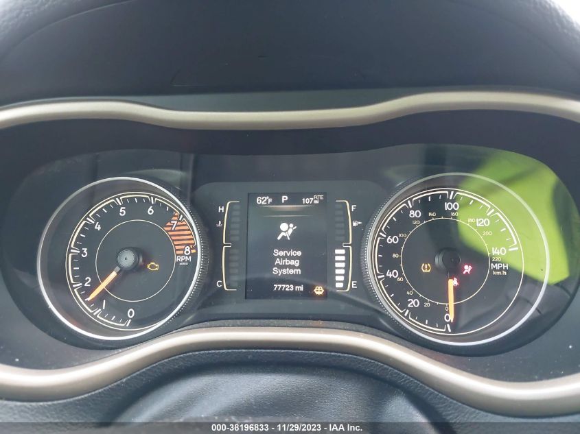 2017 JEEP CHEROKEE ALTITUDE - 1C4PJLAS6HW571644