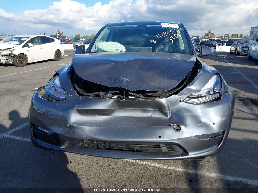 2022 TESLA MODEL Y - 7SAYGDEE8NF486286