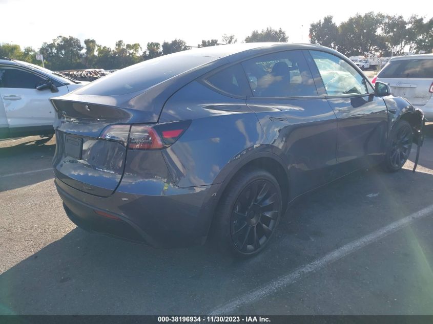 2022 TESLA MODEL Y - 7SAYGDEE8NF486286