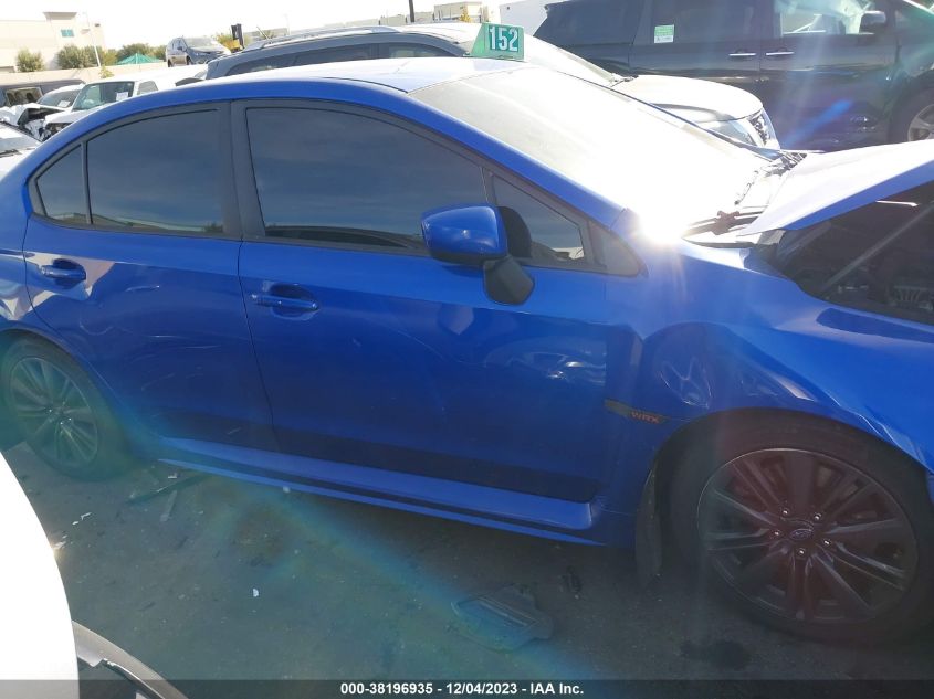 2016 SUBARU WRX LIMITED - JF1VA1J68G8804379