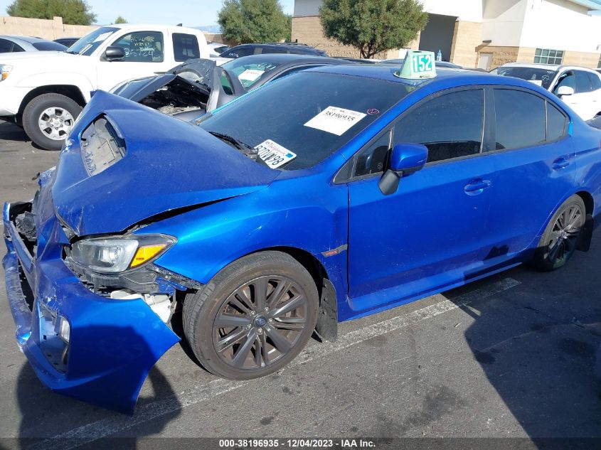 2016 SUBARU WRX LIMITED - JF1VA1J68G8804379