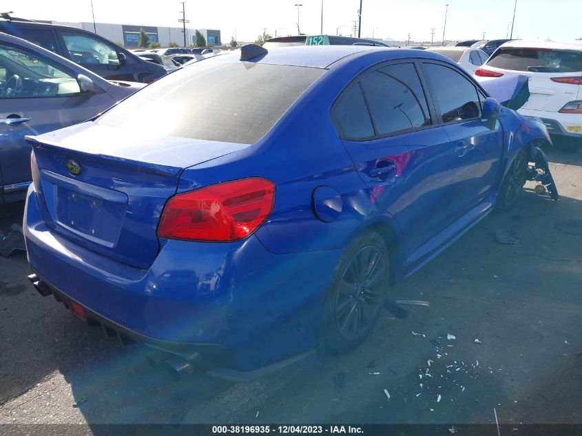 2016 SUBARU WRX LIMITED - JF1VA1J68G8804379