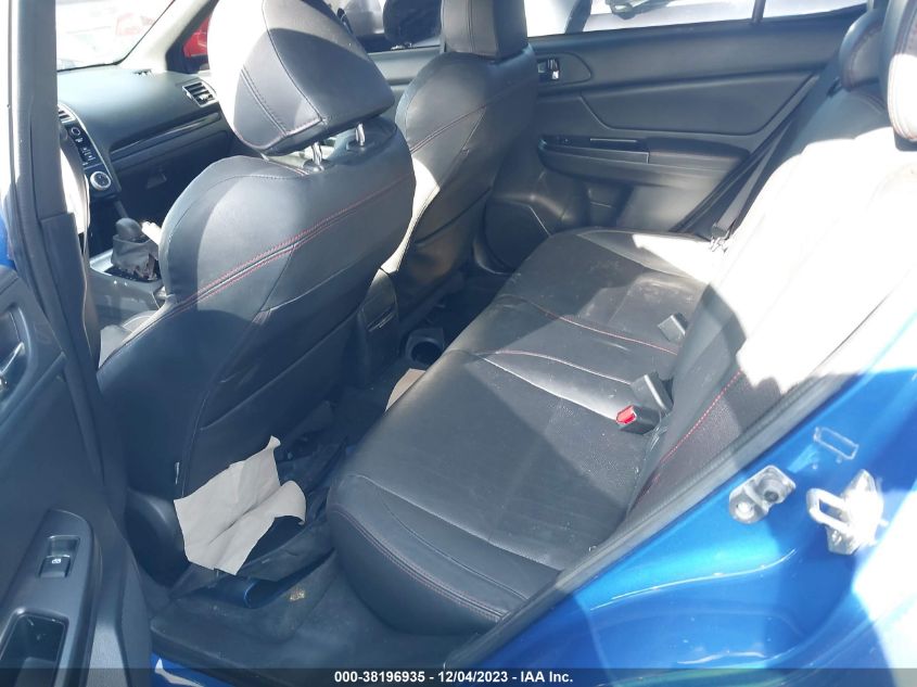 2016 SUBARU WRX LIMITED - JF1VA1J68G8804379