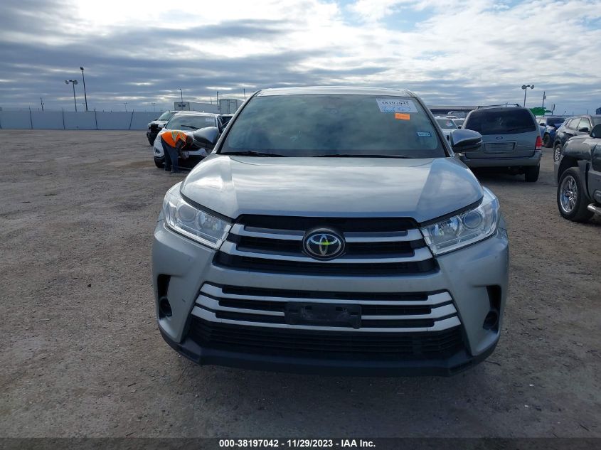 2019 TOYOTA HIGHLANDER LE - 5TDZARFH4KS053371