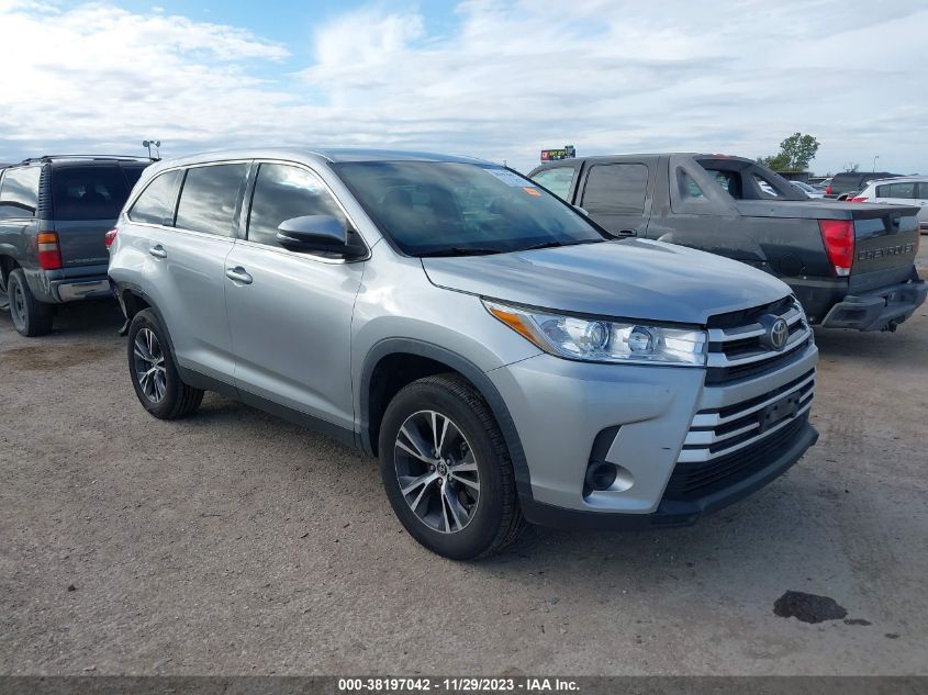 2019 TOYOTA HIGHLANDER LE - 5TDZARFH4KS053371