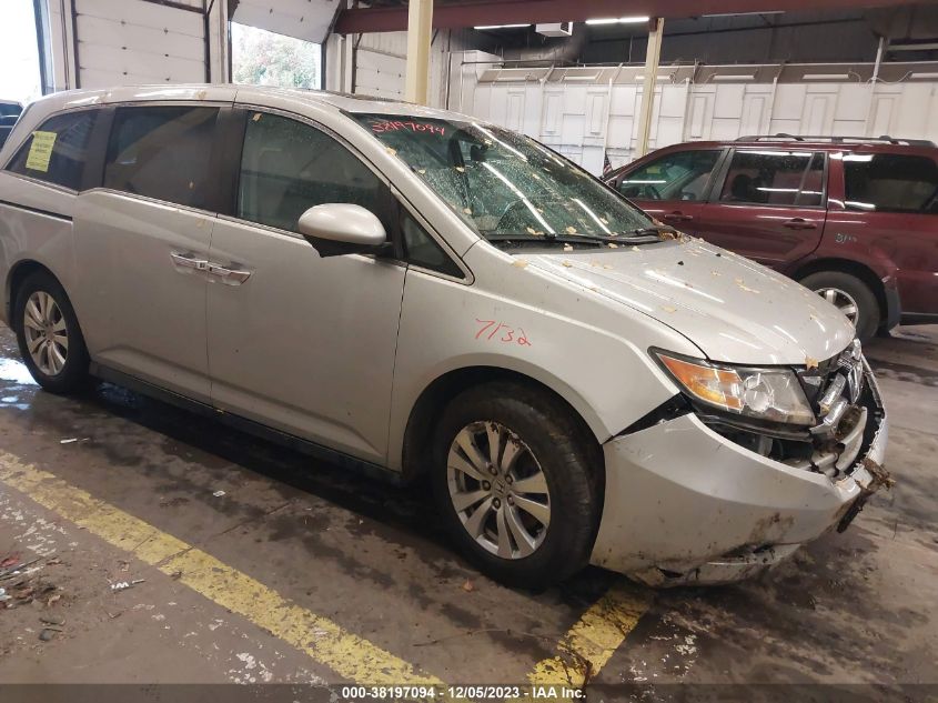 2014 HONDA ODYSSEY EXL - 5FNRL5H65EB117750