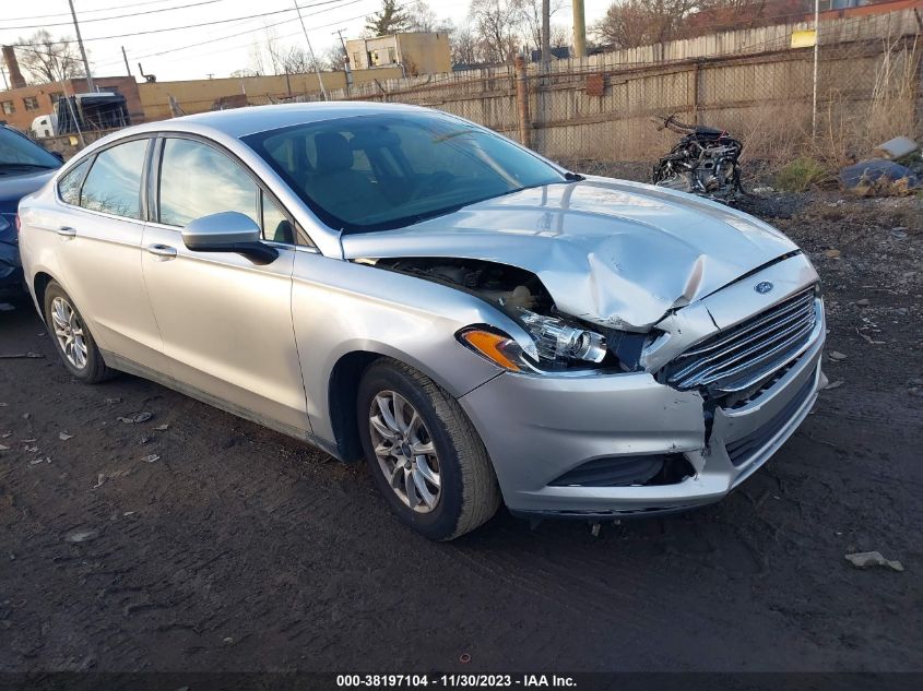 2016 FORD FUSION S - 3FA6P0G78GR332552