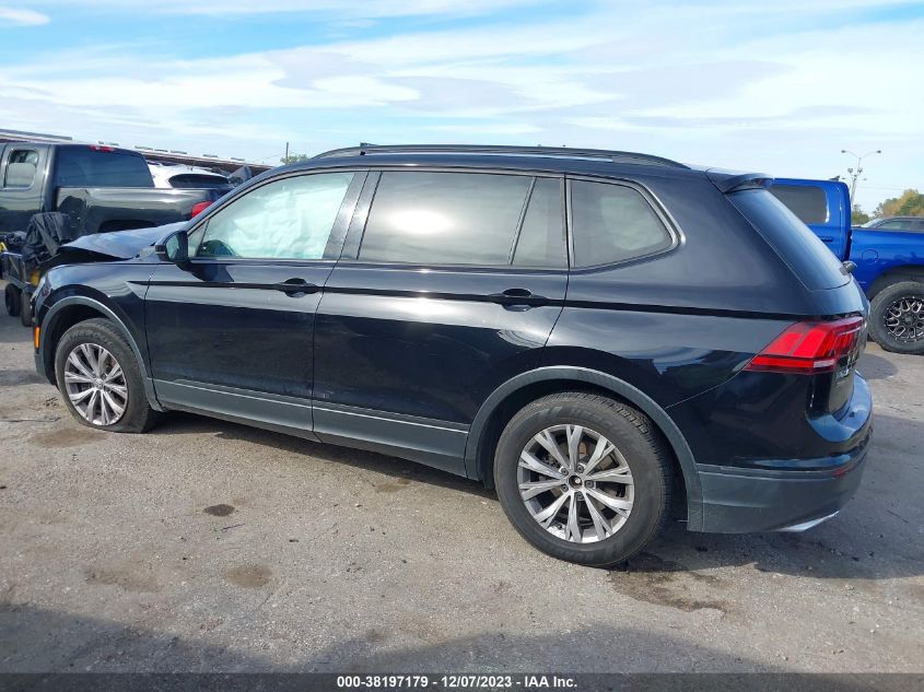 2018 VOLKSWAGEN TIGUAN S - 3VV0B7AX5JM042145