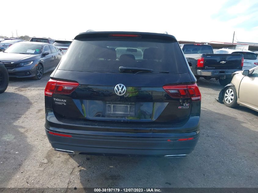 2018 VOLKSWAGEN TIGUAN S - 3VV0B7AX5JM042145