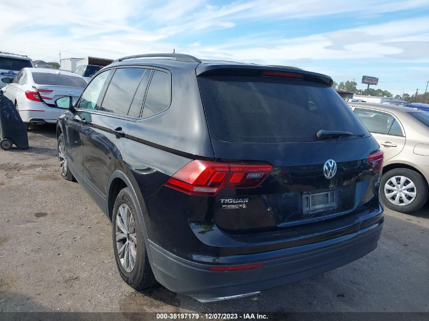 2018 VOLKSWAGEN TIGUAN S - 3VV0B7AX5JM042145