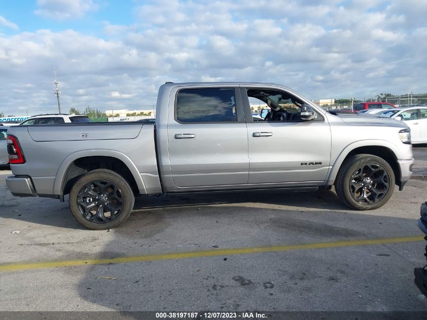 2022 RAM 1500 LIMITED - 1C6SRFHT2NN329896