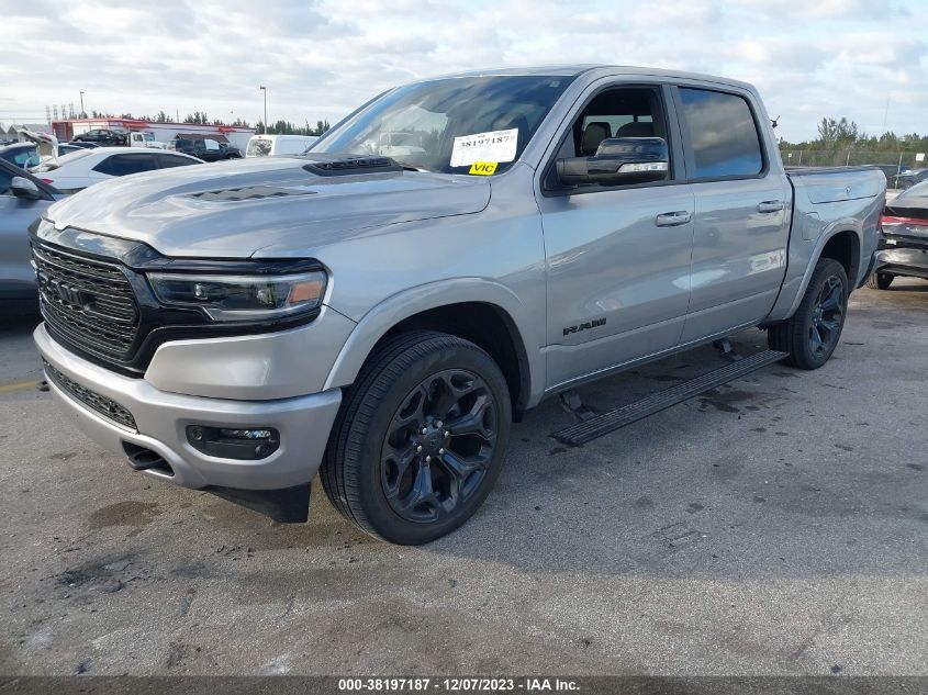 2022 RAM 1500 LIMITED - 1C6SRFHT2NN329896