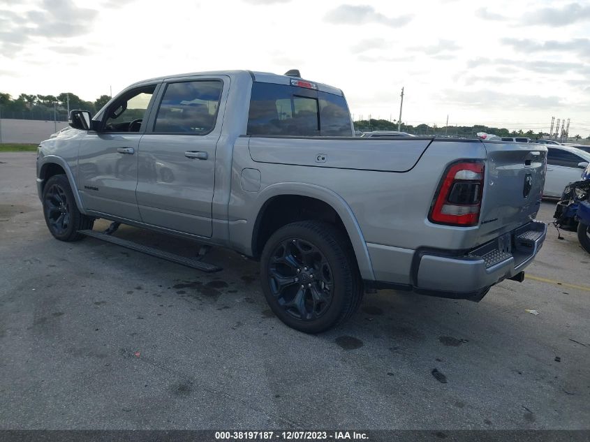 2022 RAM 1500 LIMITED - 1C6SRFHT2NN329896