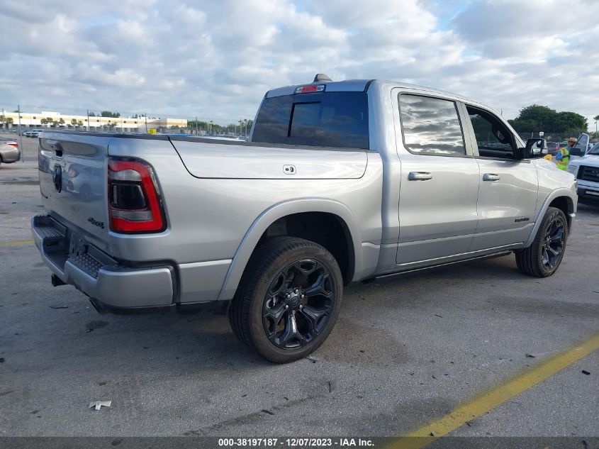 2022 RAM 1500 LIMITED - 1C6SRFHT2NN329896