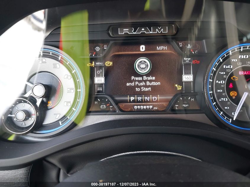 2022 RAM 1500 LIMITED - 1C6SRFHT2NN329896