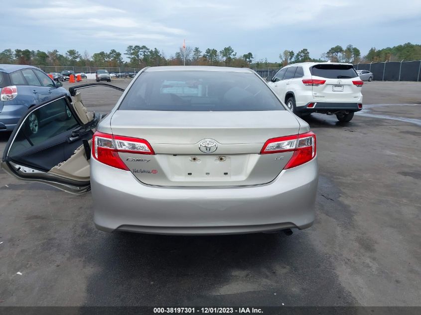 2014 TOYOTA CAMRY LE - 4T1BF1FK6EU448275