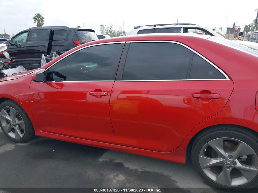 2013 TOYOTA CAMRY SE V6 - 4T1BK1FK9DU526526