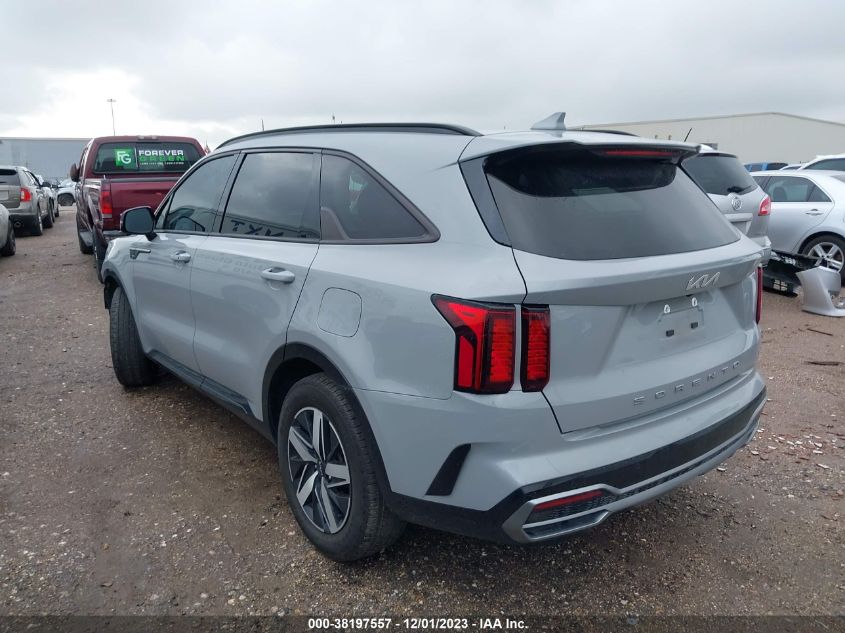 2022 KIA SORENTO EX - 5XYRH4LF8NG133131