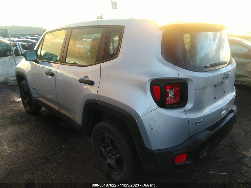 VIN ZACCJBAB9JPH79304 2018 JEEP RENEGADE SPORT 4X4