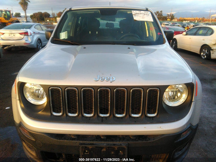 VIN ZACCJBAB9JPH79304 2018 JEEP RENEGADE SPORT 4X4