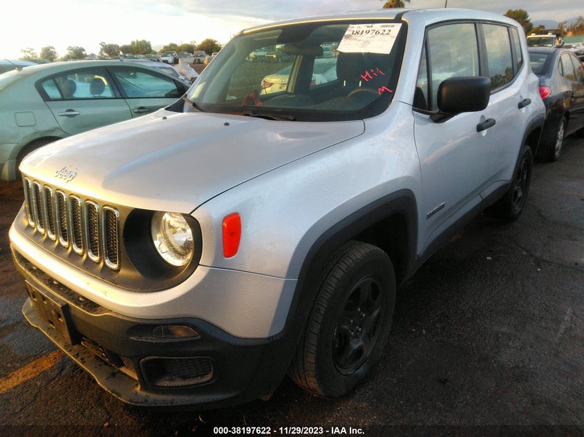 VIN ZACCJBAB9JPH79304 2018 JEEP RENEGADE SPORT 4X4