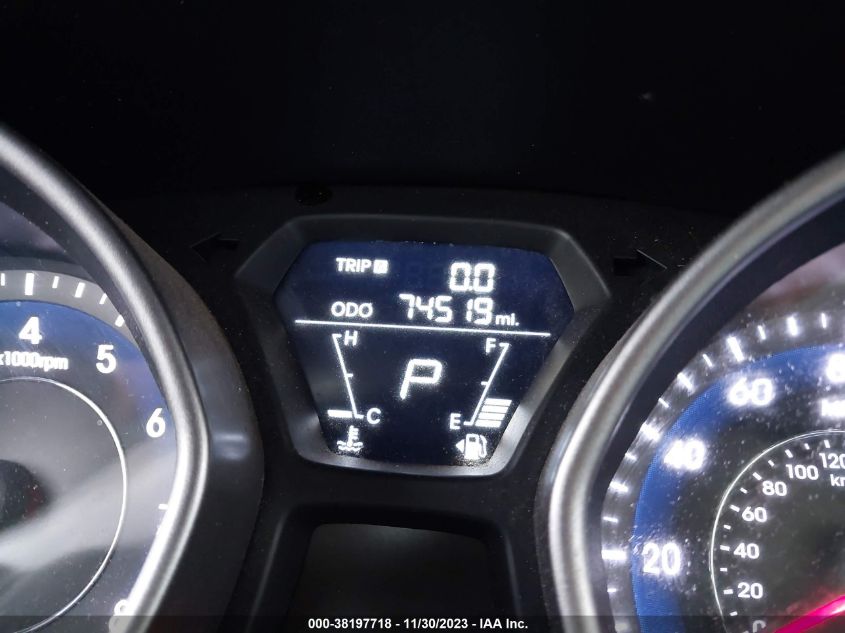 2013 HYUNDAI ELANTRA GLS - 5NPDH4AE8DH198072