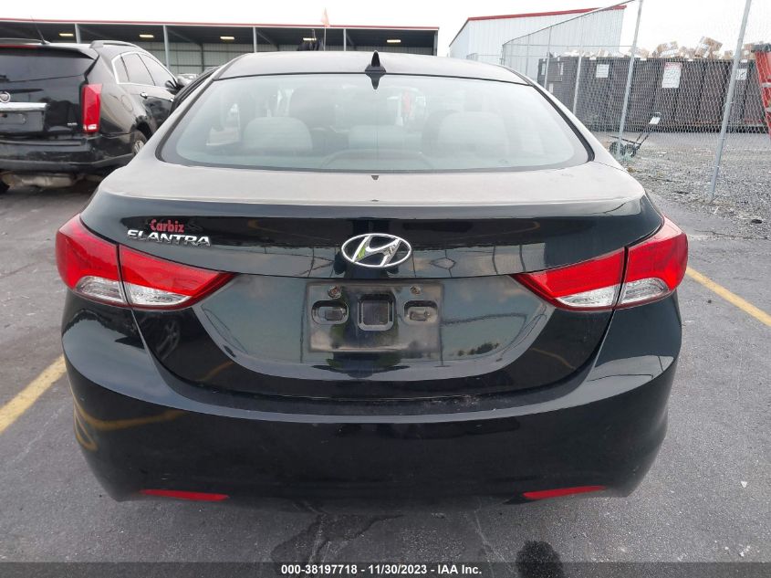 2013 HYUNDAI ELANTRA GLS - 5NPDH4AE8DH198072