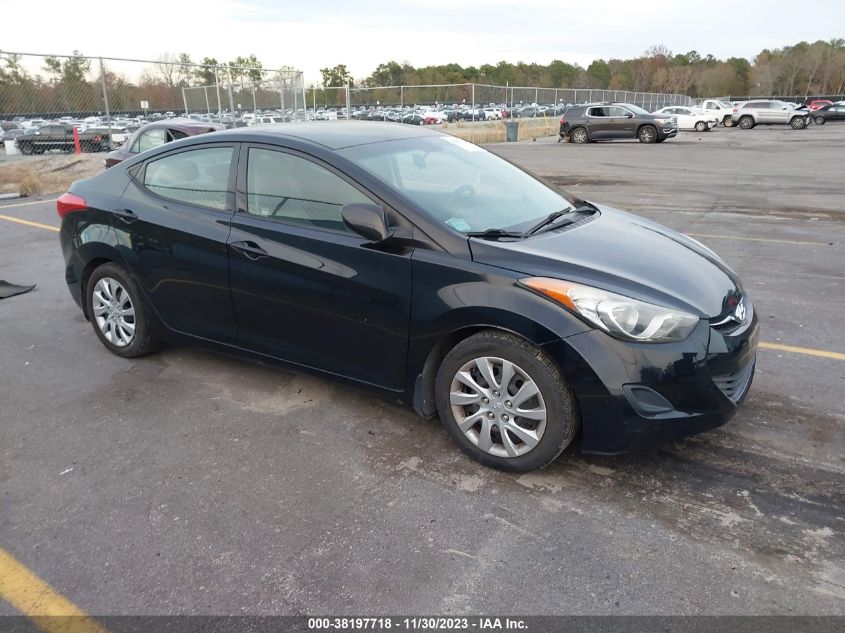 2013 HYUNDAI ELANTRA GLS - 5NPDH4AE8DH198072