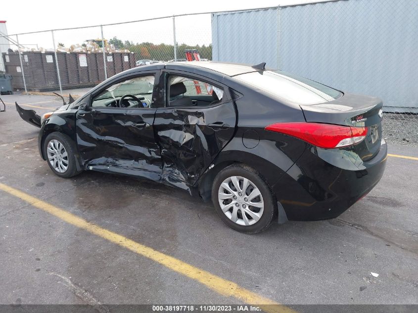 2013 HYUNDAI ELANTRA GLS - 5NPDH4AE8DH198072