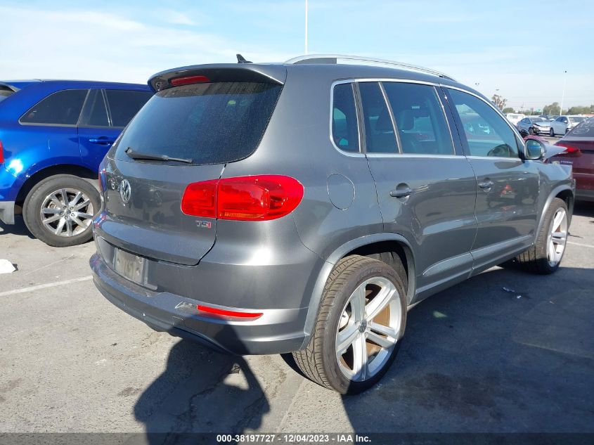 2016 VOLKSWAGEN TIGUAN R-LINE - WVGAV7AX9GW016226