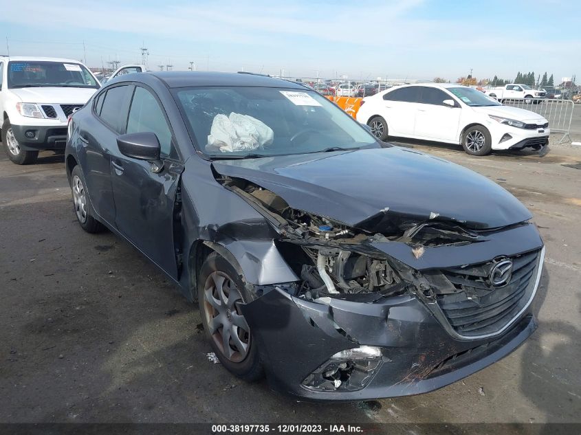 2016 MAZDA MAZDA3 I SPORT - JM1BM1T78G1314365