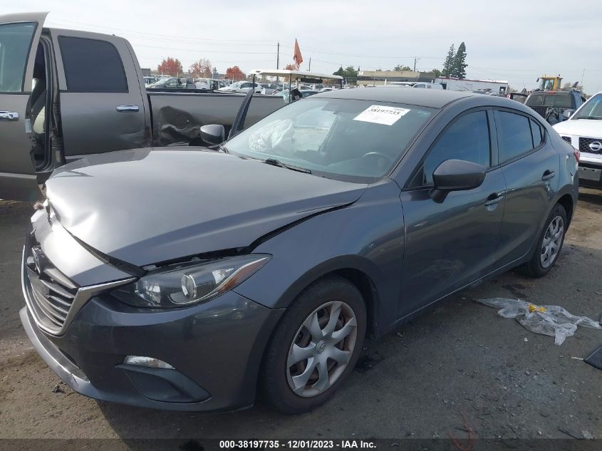 2016 MAZDA MAZDA3 I SPORT - JM1BM1T78G1314365