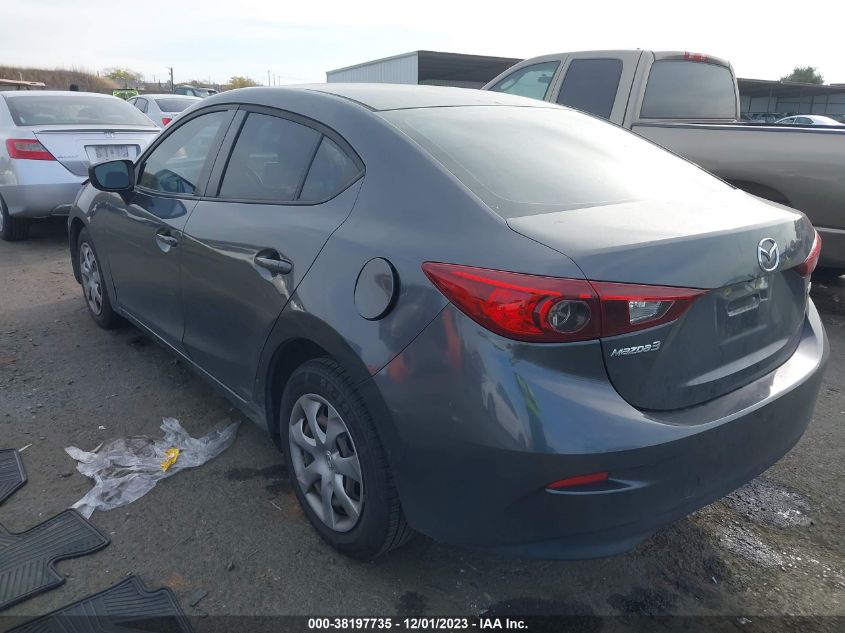 2016 MAZDA MAZDA3 I SPORT - JM1BM1T78G1314365
