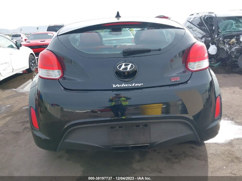 2015 HYUNDAI VELOSTER RE:FLEX - KMHTC6AD0FU223581