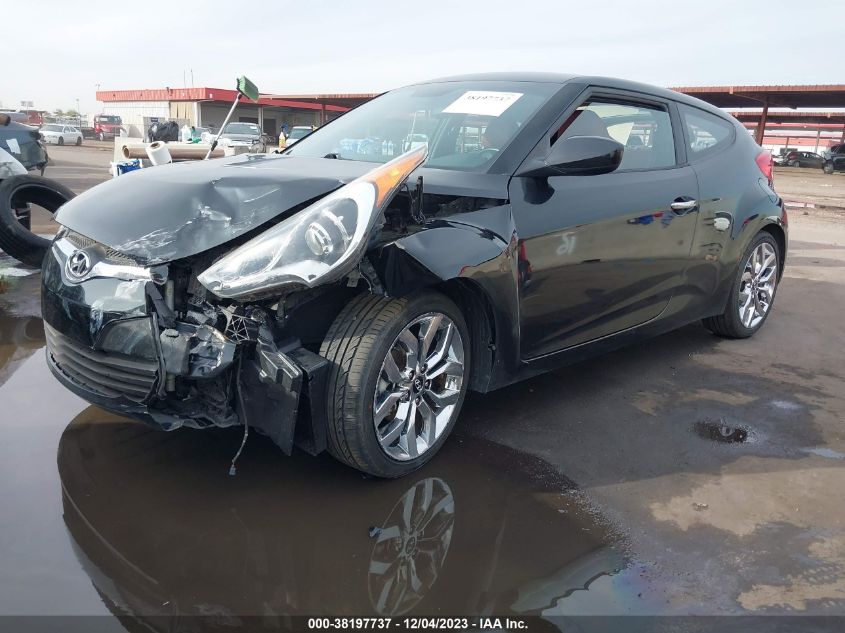 2015 HYUNDAI VELOSTER RE:FLEX - KMHTC6AD0FU223581