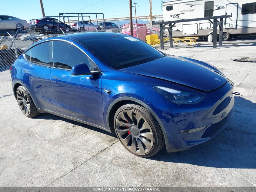 7SAYGDEF1PF833842 TESLA MODEL Y AWD 2023