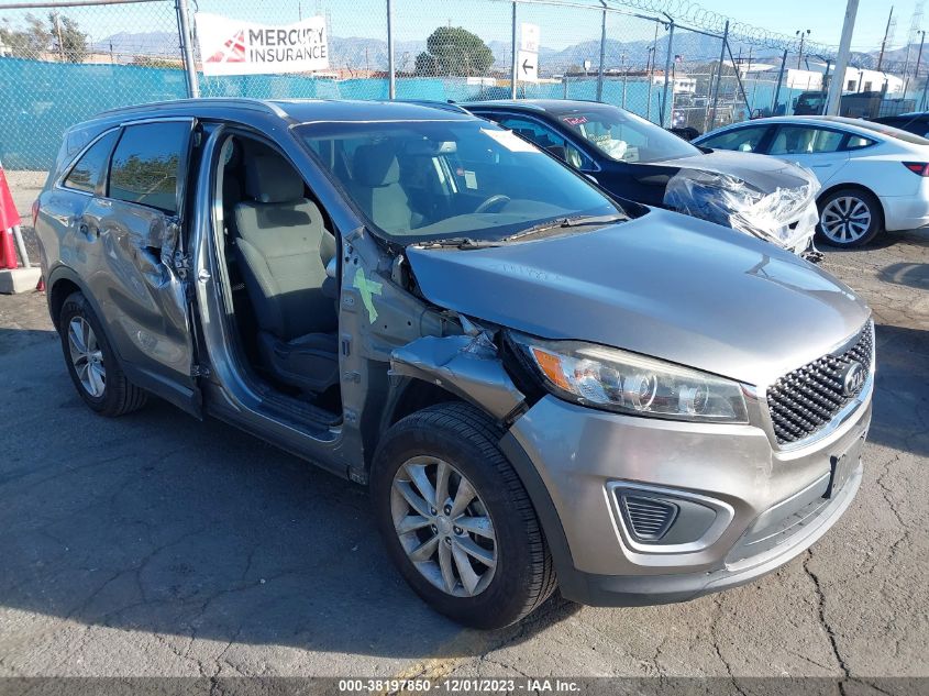 2017 KIA SORENTO LX/L - 5XYPG4A35HG212604