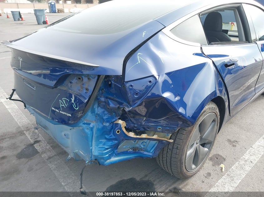 VIN 5YJ3E1EB2LF803087 2020 TESLA MODEL 3