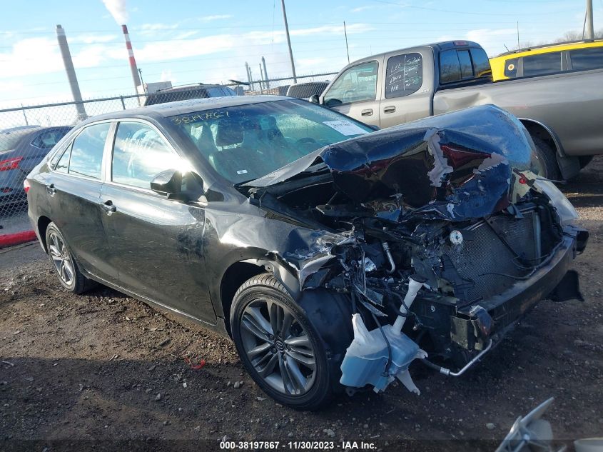 2015 TOYOTA CAMRY SE - 4T1BF1FK6FU944517