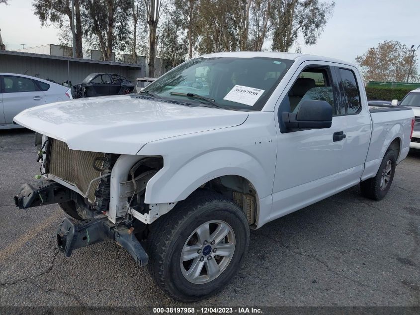 VIN 1FTEX1C82HKC25271 2017 FORD F-150 XLT