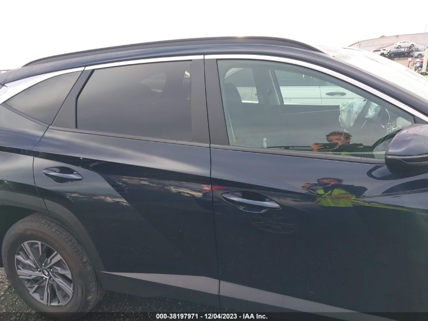 2022 HYUNDAI TUCSON HYBRID BLUE KM8JBCA18NU030690