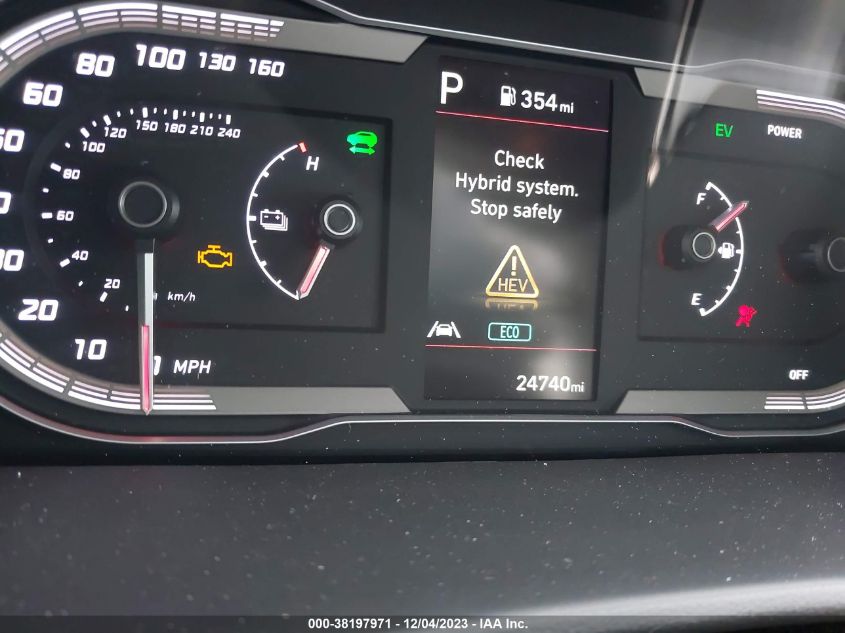 2022 HYUNDAI TUCSON HYBRID BLUE KM8JBCA18NU030690