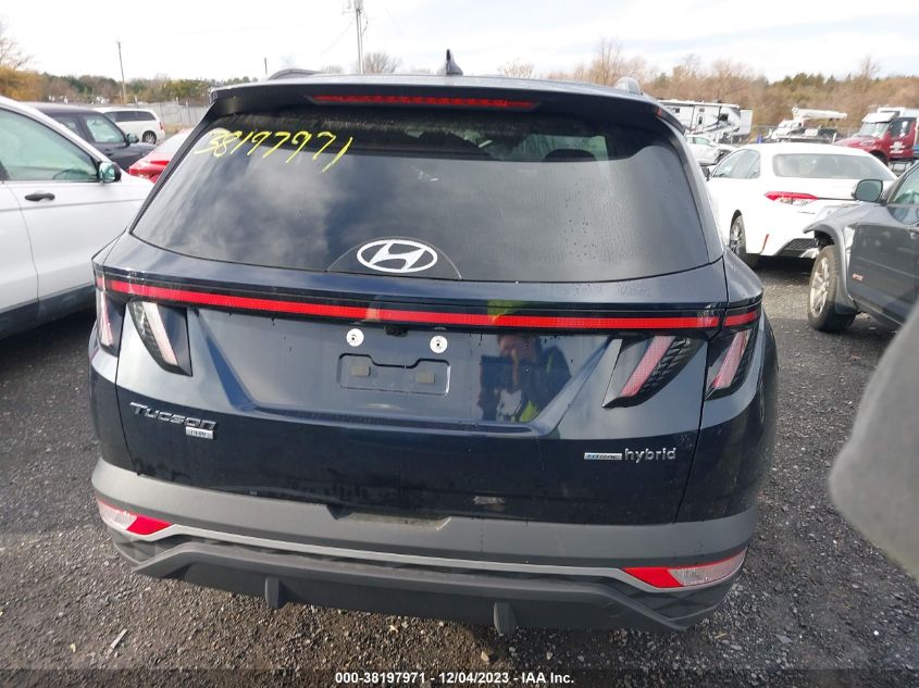 2022 HYUNDAI TUCSON HYBRID BLUE KM8JBCA18NU030690