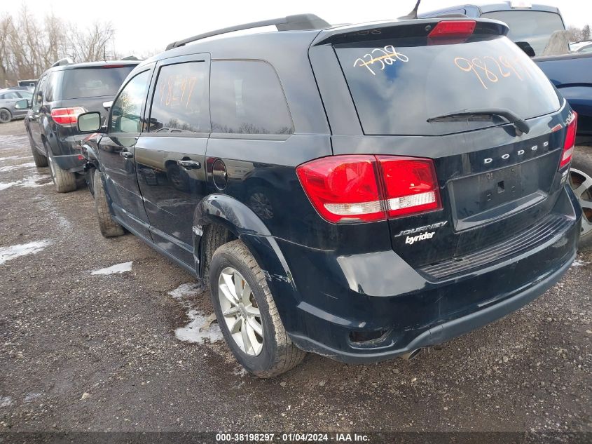 2015 DODGE JOURNEY SXT - 3C4PDCBG0FT743185
