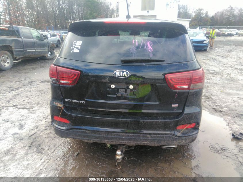 2019 KIA SORENTO 2.4L LX - 5XYPGDA33KG554611