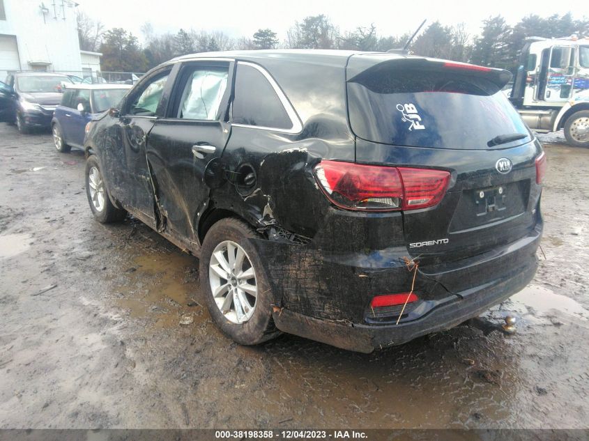 2019 KIA SORENTO 2.4L LX - 5XYPGDA33KG554611