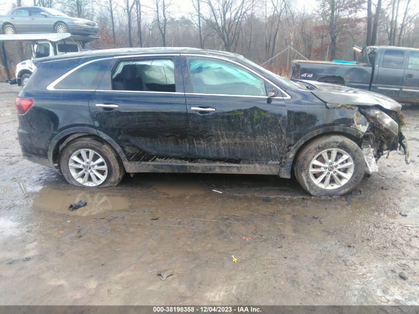 2019 KIA SORENTO 2.4L LX - 5XYPGDA33KG554611