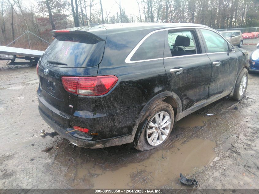 2019 KIA SORENTO 2.4L LX - 5XYPGDA33KG554611