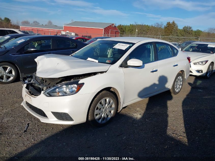 2016 NISSAN SENTRA S/SV/SR/SL - 3N1AB7APXGY312929