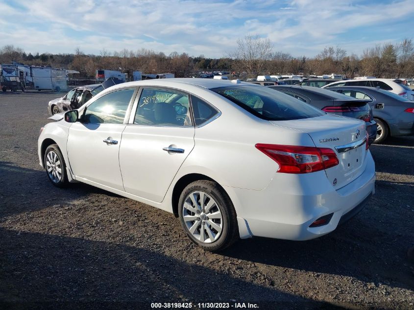 2016 NISSAN SENTRA S/SV/SR/SL - 3N1AB7APXGY312929